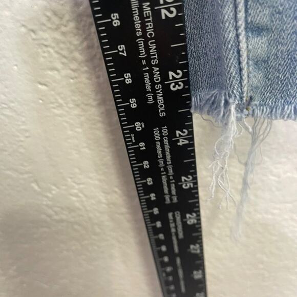 Universal Thread Womens Jeans Size 24 High Rise Straight Crop Denim Blue - Picture 8 of 16